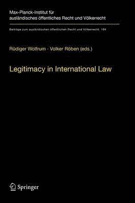 bokomslag Legitimacy in International Law