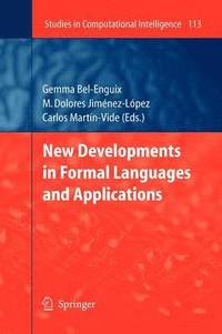bokomslag New Developments in Formal Languages and Applications
