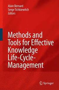 bokomslag Methods and Tools for Effective Knowledge Life-Cycle-Management