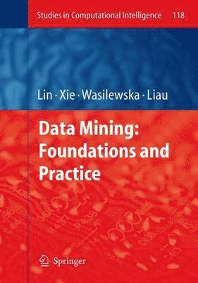 Data Mining: Foundations and Practice 1