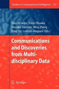 bokomslag Communications and Discoveries from Multidisciplinary Data