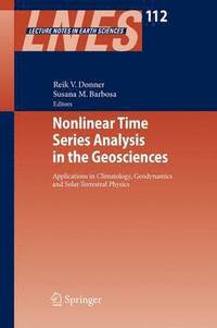 bokomslag Nonlinear Time Series Analysis in the Geosciences