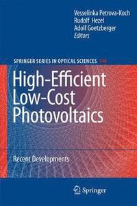 bokomslag High-Efficient Low-Cost Photovoltaics