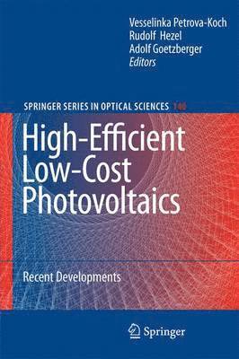 bokomslag High-Efficient Low-Cost Photovoltaics