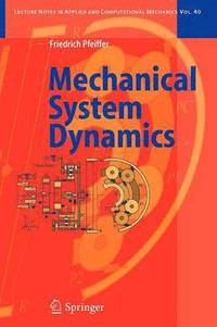 bokomslag Mechanical System Dynamics