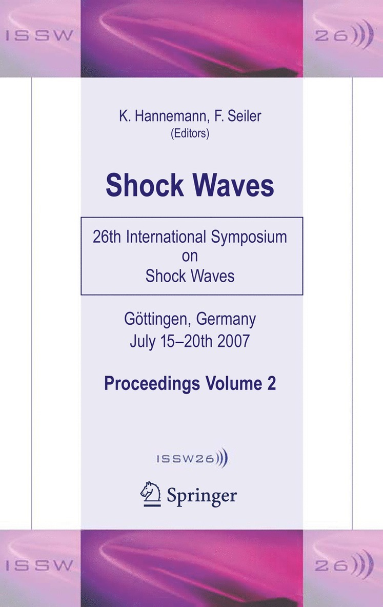 Klaus Hannemann, Friedrich Seiler - Shock Waves, Häftad