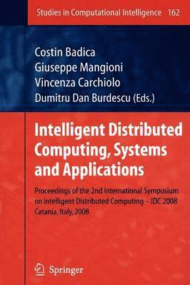 Intelligent Distributed Computing, Systems and Applications 1