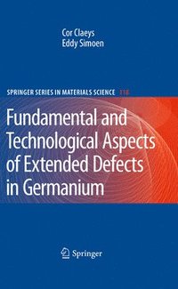 bokomslag Extended Defects in Germanium