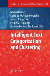bokomslag Intelligent Text Categorization and Clustering