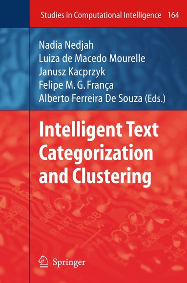 bokomslag Intelligent Text Categorization and Clustering