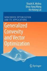 bokomslag Generalized Convexity and Vector Optimization