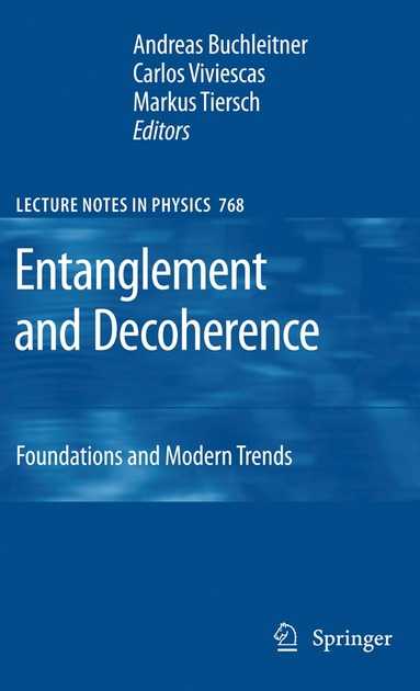 bokomslag Entanglement and Decoherence