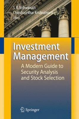 Ramanna Vishwanath, Chandrasekhar Krishnamurti - Investment Management, Häftad