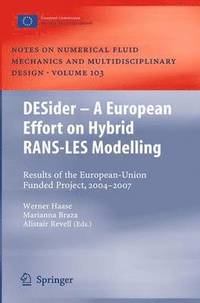 bokomslag DESider  A European Effort on Hybrid RANS-LES Modelling