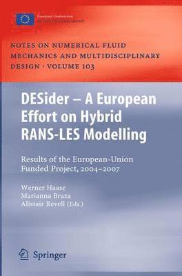 bokomslag DESider  A European Effort on Hybrid RANS-LES Modelling
