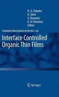 bokomslag Interface Controlled Organic Thin Films