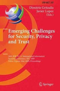 bokomslag Emerging Challenges for Security, Privacy and Trust
