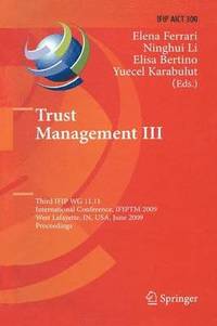 bokomslag Trust Management III