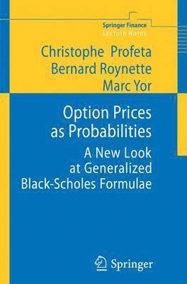 Option Prices as Probabilities 1