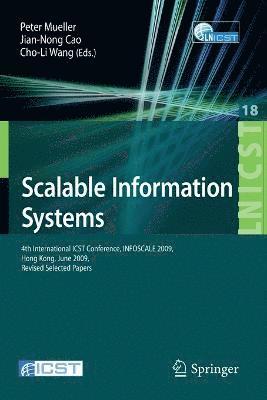 Scalable Information Systems 1