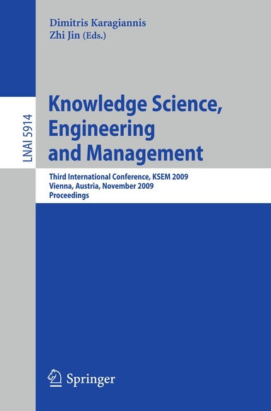 Dimitris Karagiannis, Zhi Jin - Knowledge Science, Engineering and Management, Häftad