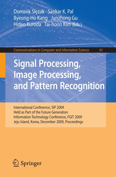 bokomslag Signal Processing, Image Processing and Pattern Recognition,