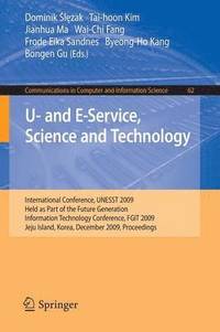 bokomslag U- and E-Service, Science and Technology