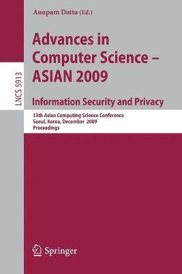 Advances in Computer Science, Information Security and Privacy 1