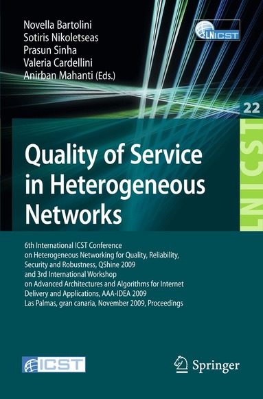 Novella Bartolini, Sotiris Nikoletseas, Prasun Sinha, Valeria Cardellini, Anirban Mahanti - Quality of Service in Heterogeneous Networks, Häftad