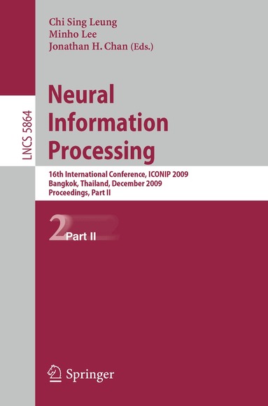 Chi-Sing Leung, Minho Lee, Jonathan H. Chan - Neural Information Processing, Häftad
