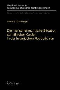 bokomslag Die menschenrechtliche Situation sunnitischer Kurden in der Islamischen Republik Iran