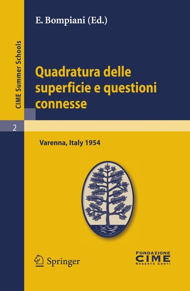 E. Bompiani - Quadratura delle superficie e questioni connesse, Häftad