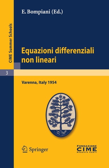 E. Bompiani - Equazioni differenziali non lineari, Häftad