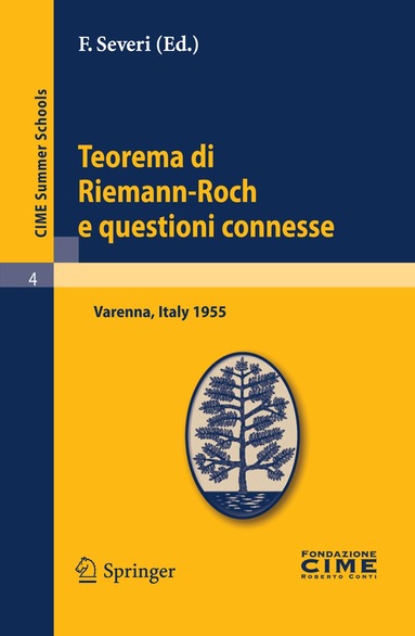 F. Severi - Teorema di Riemann-Roch e questioni connesse, Häftad