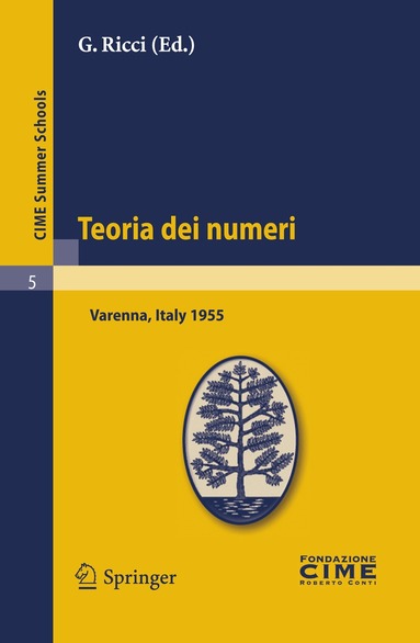 G. Ricci - Teoria dei numeri, Häftad