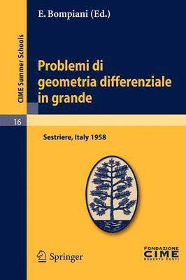 Problemi di geometria differenziale in grande 1