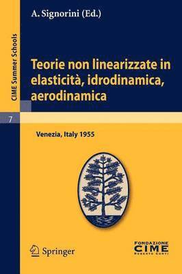 bokomslag Teorie non linearizzate in elasticit, idrodinamica e aerodinamica