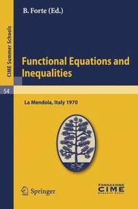 bokomslag Functional Equations and Inequalities
