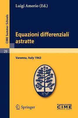 bokomslag Equazioni differenziali astratte