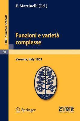 Funzioni e variet complesse 1