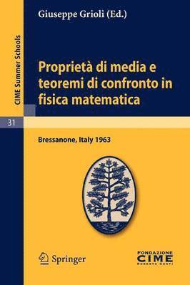 Propriet di media e teoremi di confronto in fisica matematica 1