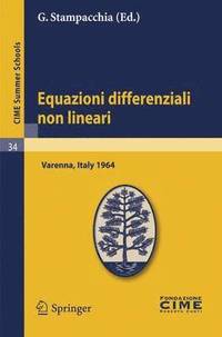 bokomslag Equazioni differenziali non lineari