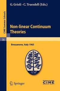 bokomslag Non-linear Continuum Theories
