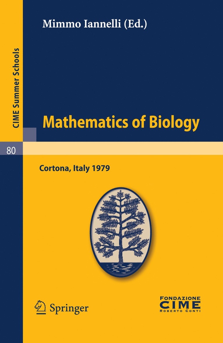 Mathematics of Biology 1