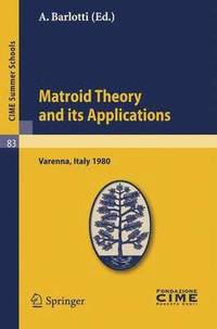 bokomslag Matroid Theory and Its Applications