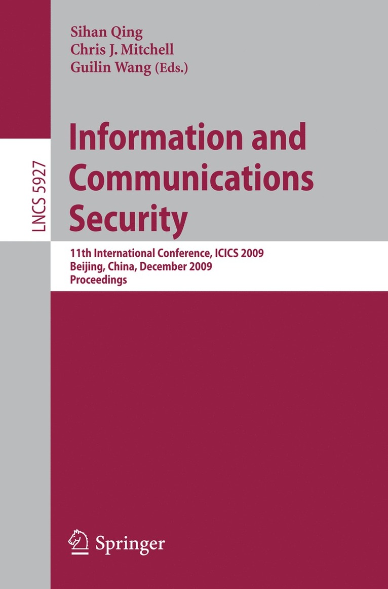 Information and Communications Security 1