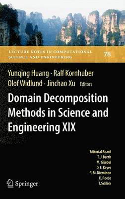 Domain Decomposition Methods in Science and Engineering XIX 1