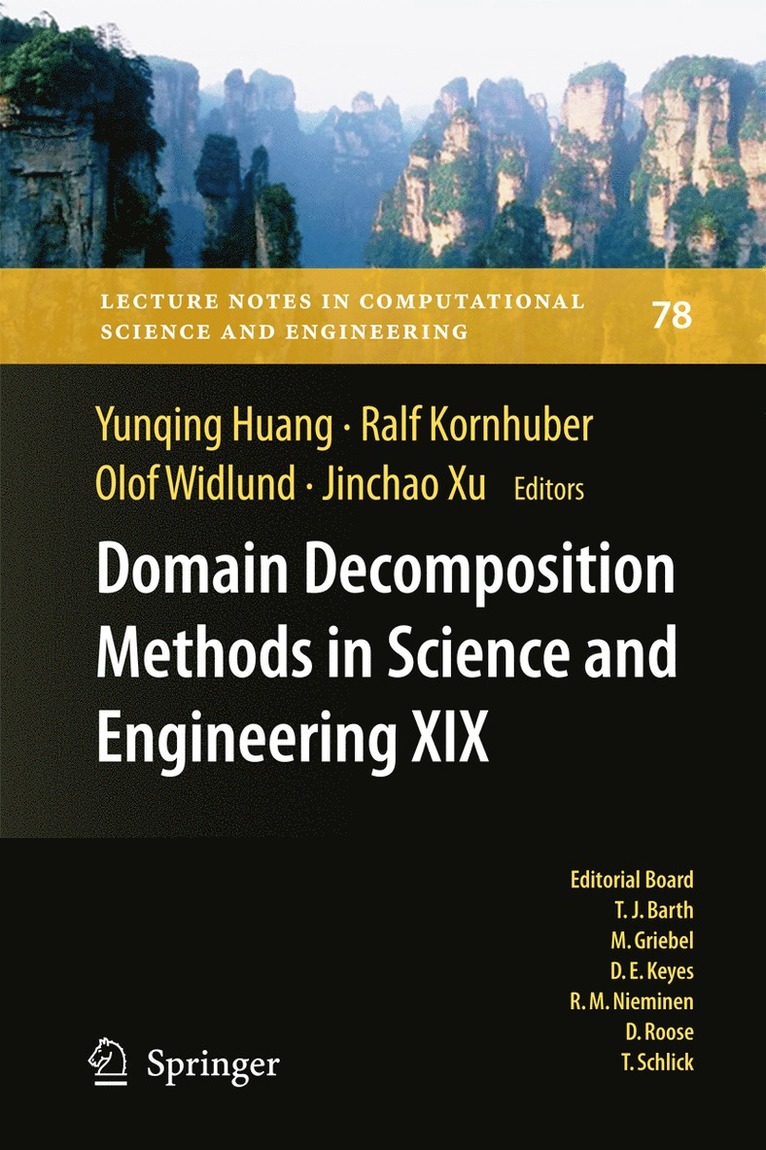 Domain Decomposition Methods in Science and Engineering XIX 1