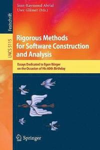 bokomslag Rigorous Methods for Software Construction and Analysis