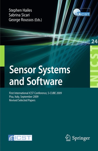 Stephen Hailes, Sabrina Sicari, George Roussos - Sensor Systems and Software, Häftad